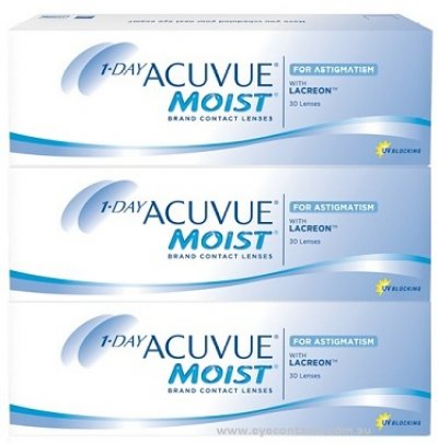 Johnson & Johnson - 1-Day Acuvue® Moist Astigmatism 90pk