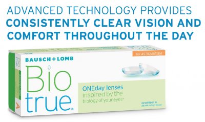 Bausch & Lomb - Biotrue® ONEday for Astigmatism 30pk